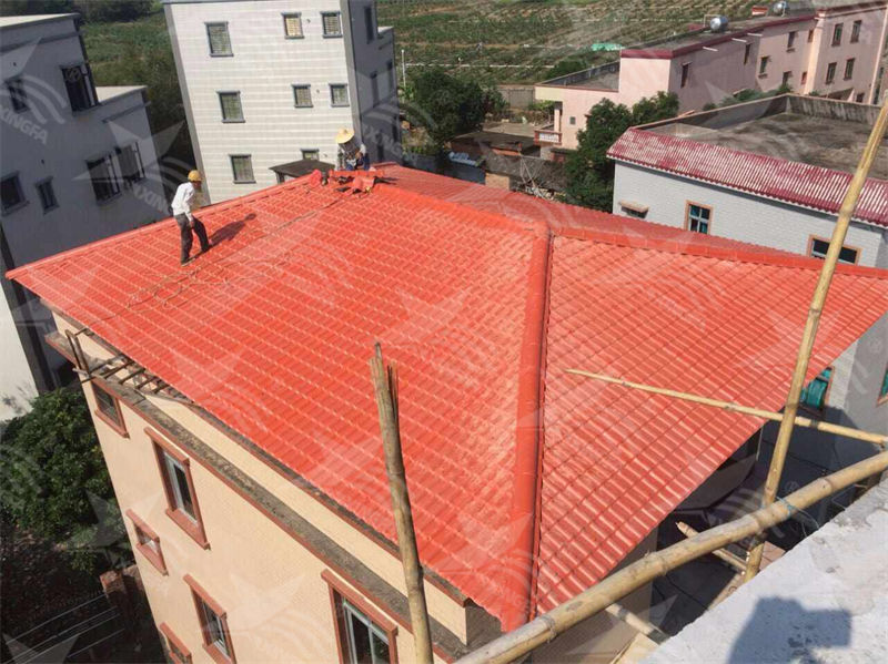 探秘農村自建房建房利器！樹脂瓦多少錢一平，合成樹脂瓦價格揭秘！